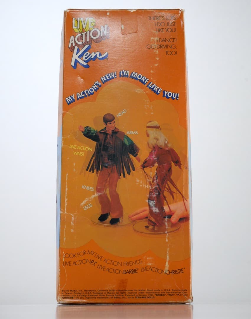 幻品TOY STORYムービーモデルLIVE ACTION Kenマテル71年製