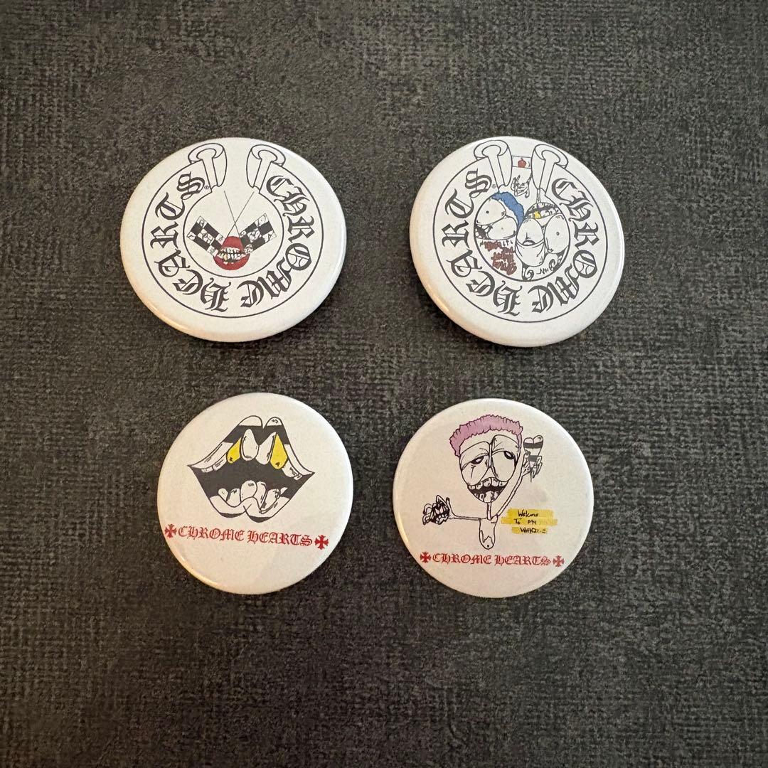 CHROME HEARTS ピンバッジ 4個セット