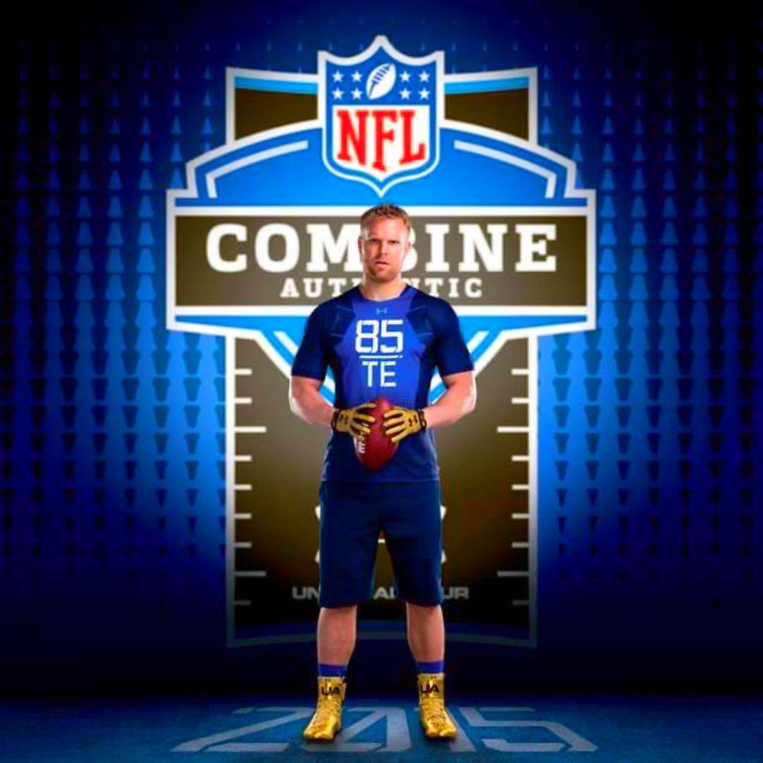 アメフト NFL ドラフト OL コンバインシャツ アンダーアーマー LG【新品