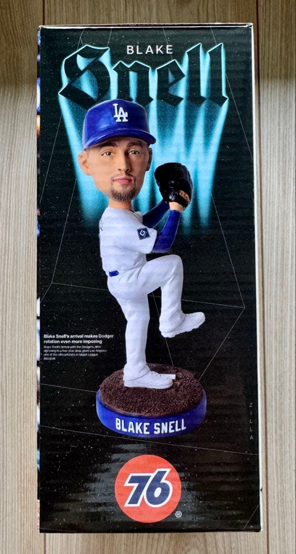 【ドジャース】ブレイク・スネル ボブルヘッド （6/16配布）