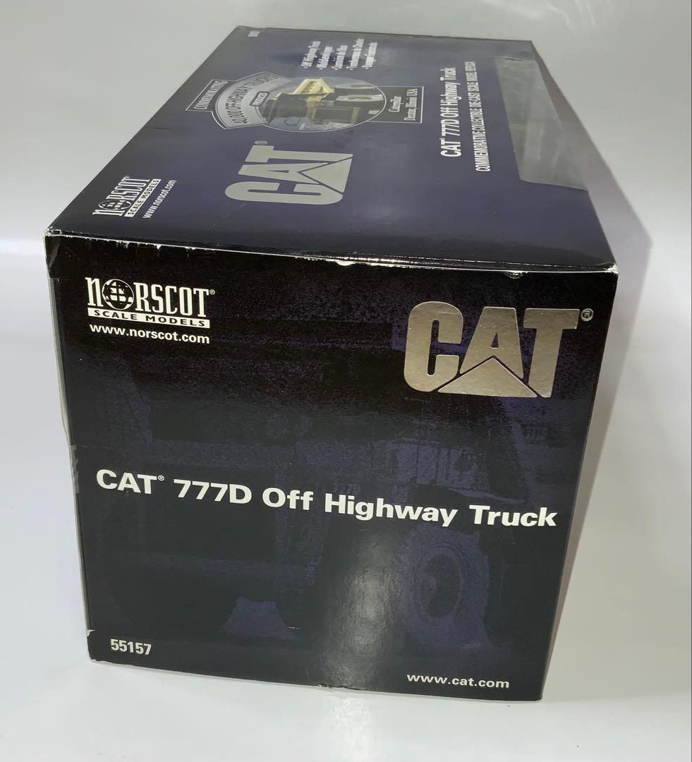 NORSCOT CAT 777D Highway Truck 重機スケールモデル
