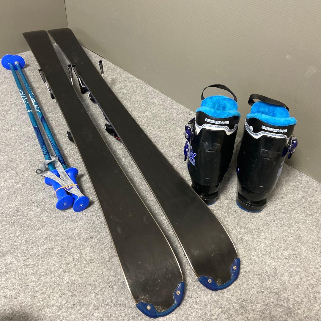 ★メンテナンス済 子供スキーセット　身長117~130cm前後のお子様向け