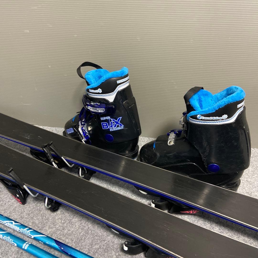 ★メンテナンス済 子供スキーセット　身長117~130cm前後のお子様向け