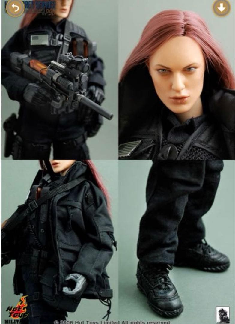 ホットトイズ1/6シークレットサービス オマケ　2体セット