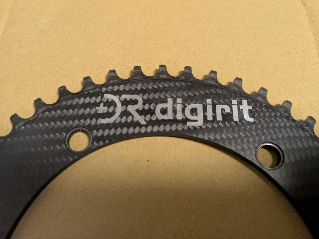 digirit カーボン チェーンリング bcd144 49t