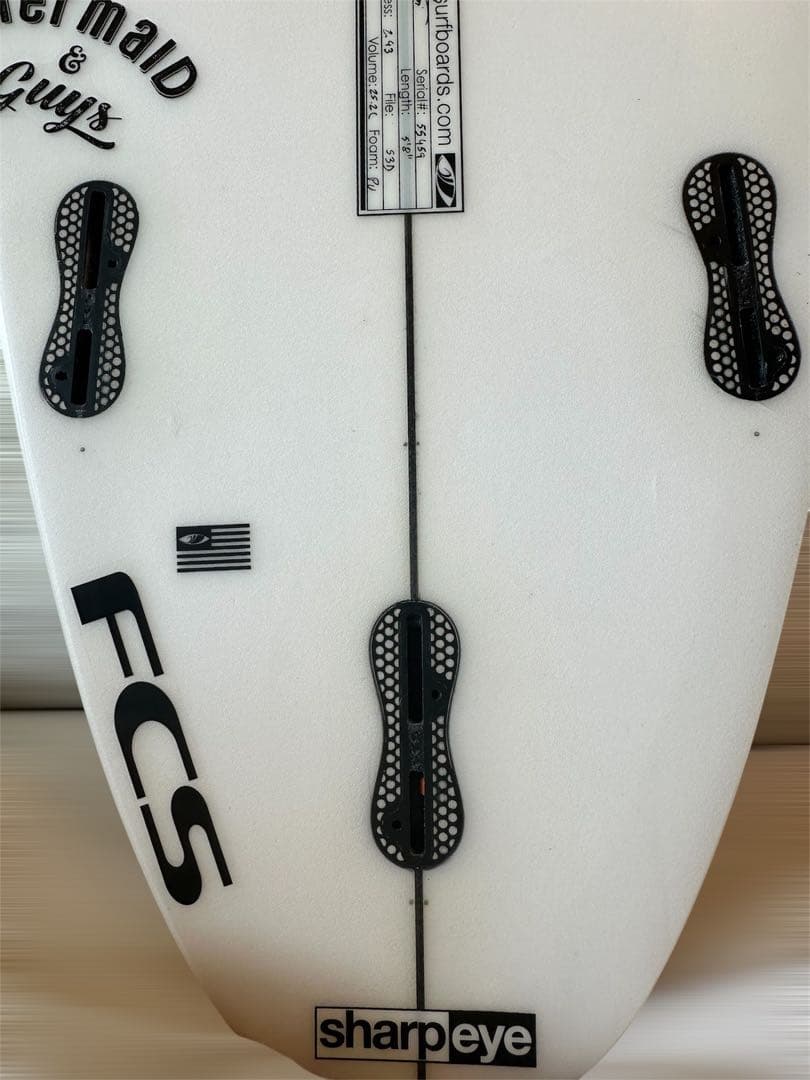 シャープアイ　サーフボード ショートボード　5.8ft