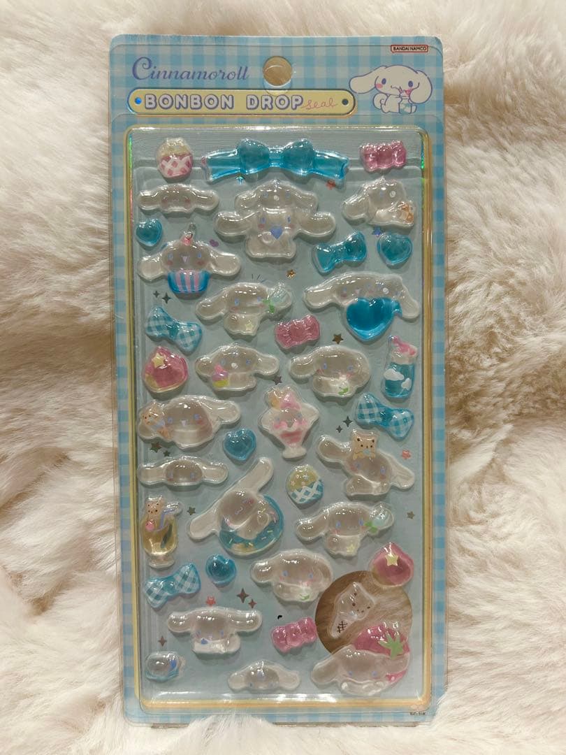 【大幅値下げ！】サンリオ　ボンボンドロップシール8枚セット
