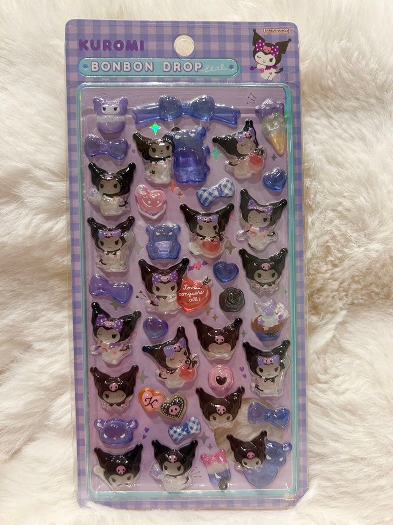 【大幅値下げ！】サンリオ　ボンボンドロップシール8枚セット