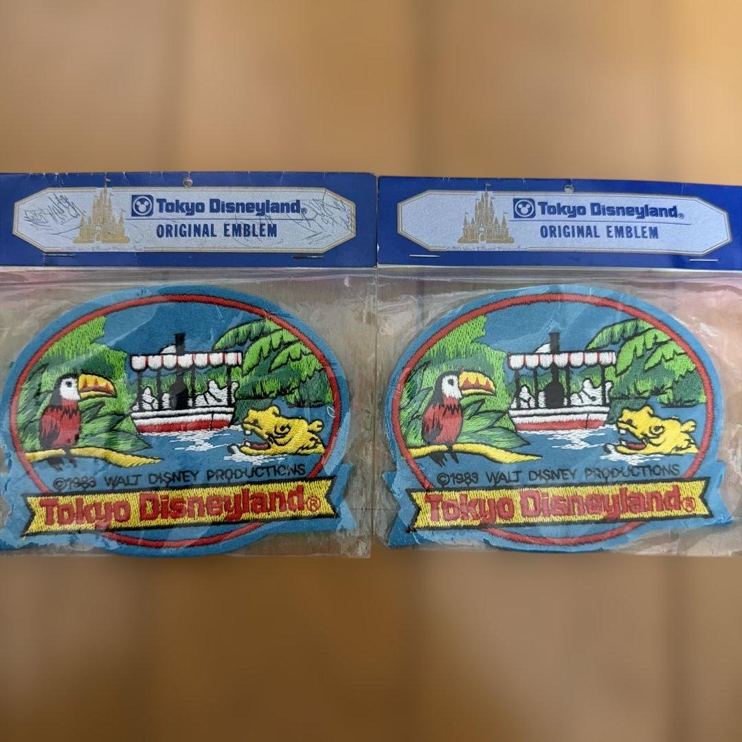 東京ディズニーランド　エンブレム　1983年開演