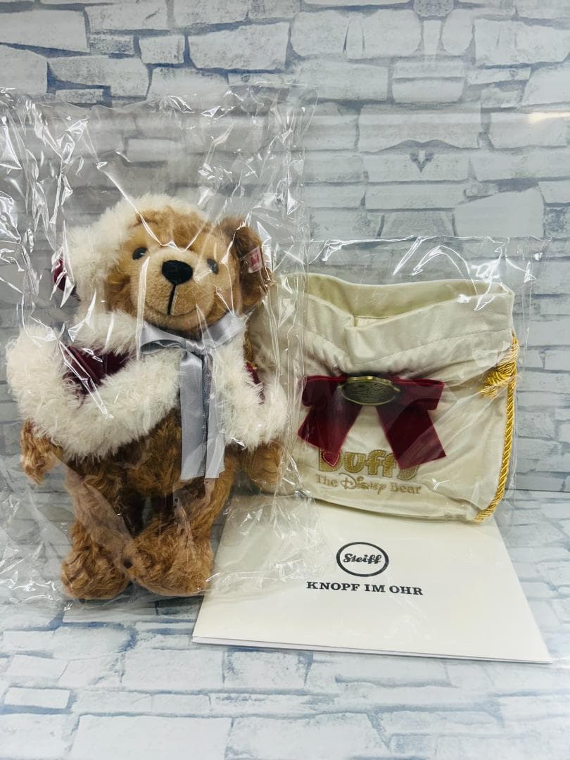 新品　ダッフィー　シュタイフ　テディベア　2500限定　ディズニーシー　20周年