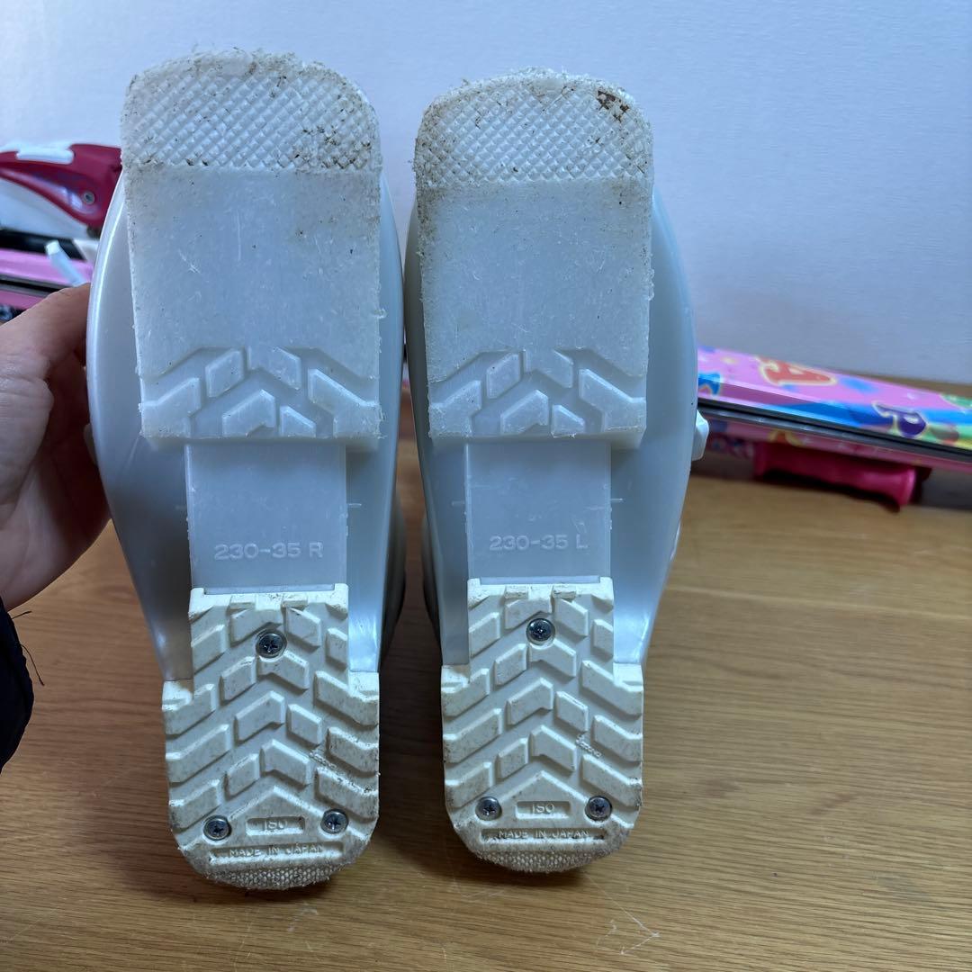 KAZAMAジュニア146cmスキーセット　hart 23cm ストック付