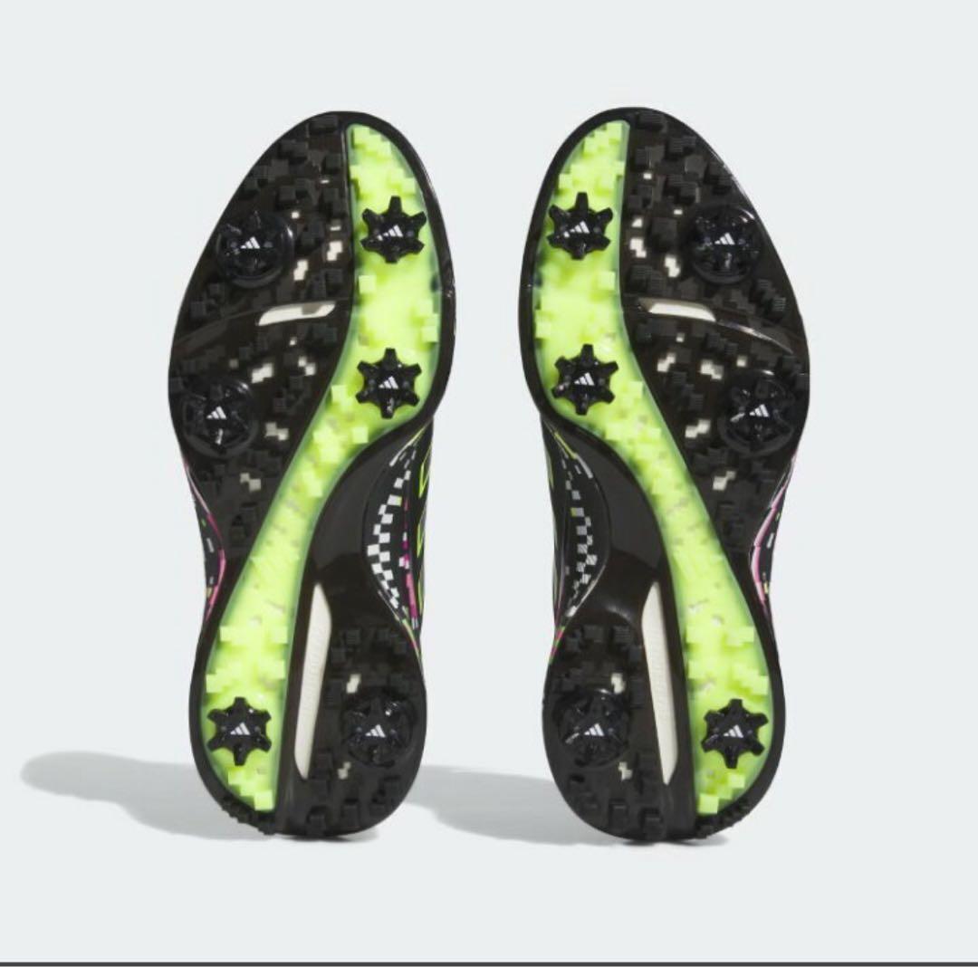 adidas Golf (ブラック×イエロー)２７．５ＣＭ