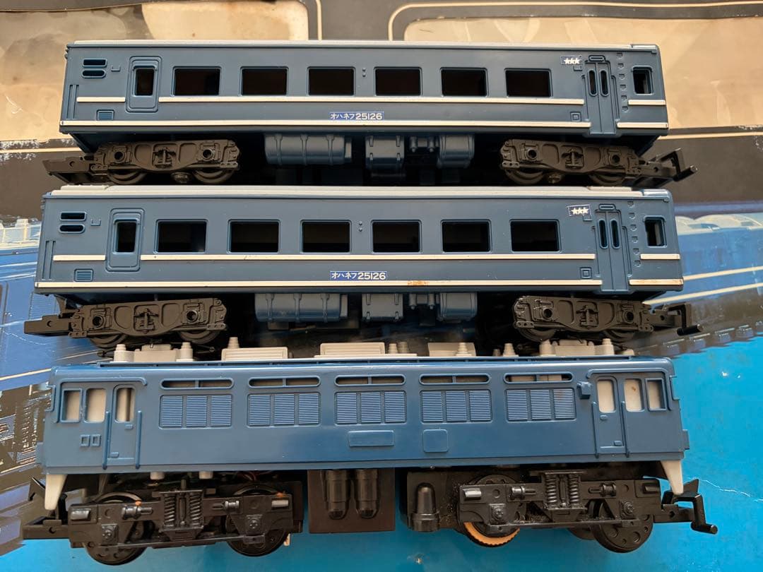 スーパーレール　ブルートレインセット　富士　オハネフ25126