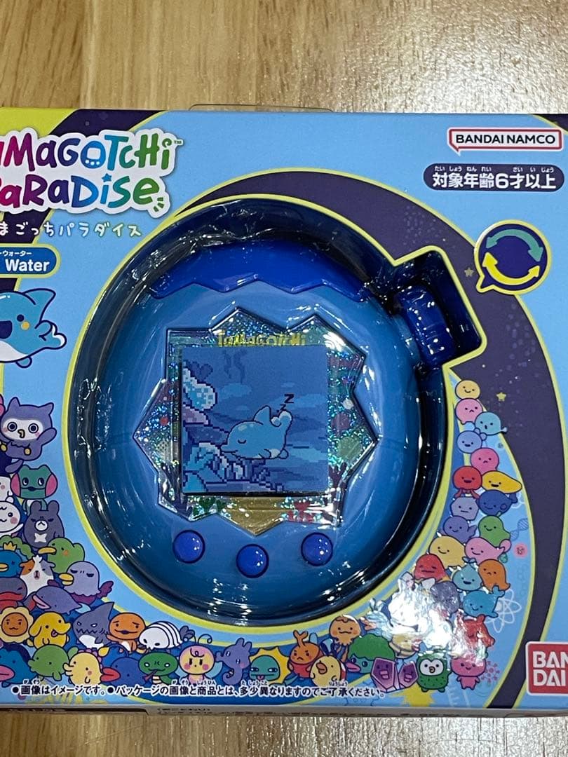 たまごっちパラダイス ブルー パープル 早期特典 ステッカー たまラボファイル