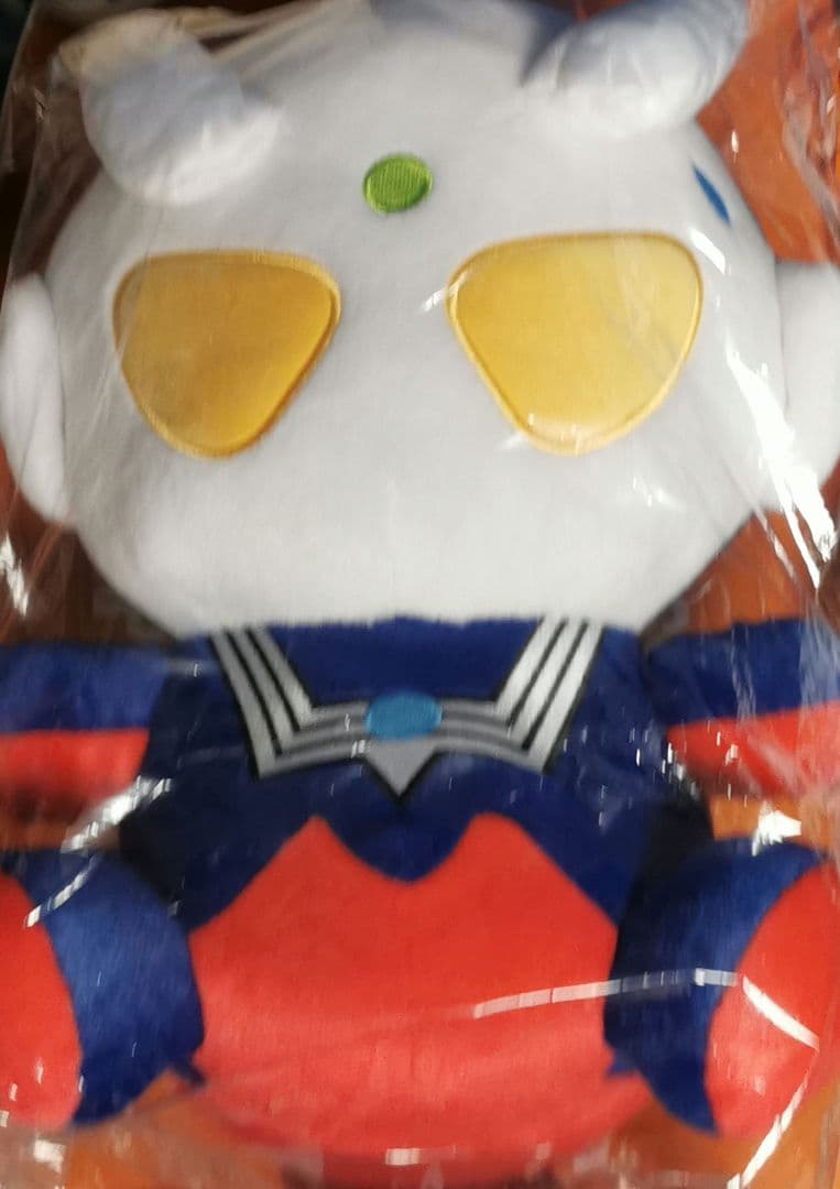 ウルトラマンゼロ　M78　ウルトラマンショップ　ふわふわ抱っこぬいぐるみ　タグ付