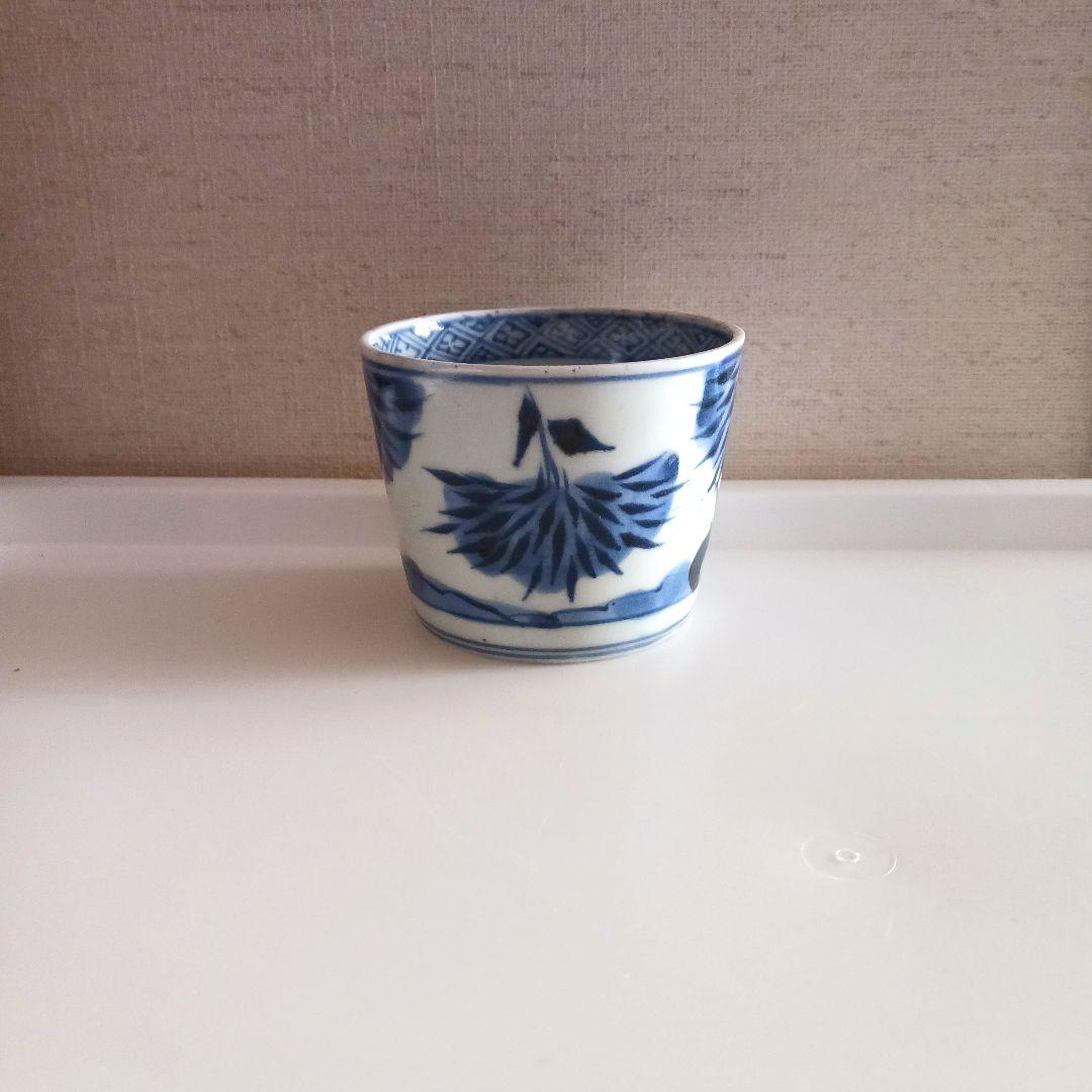 古伊万里　染付　蕎麦猪口