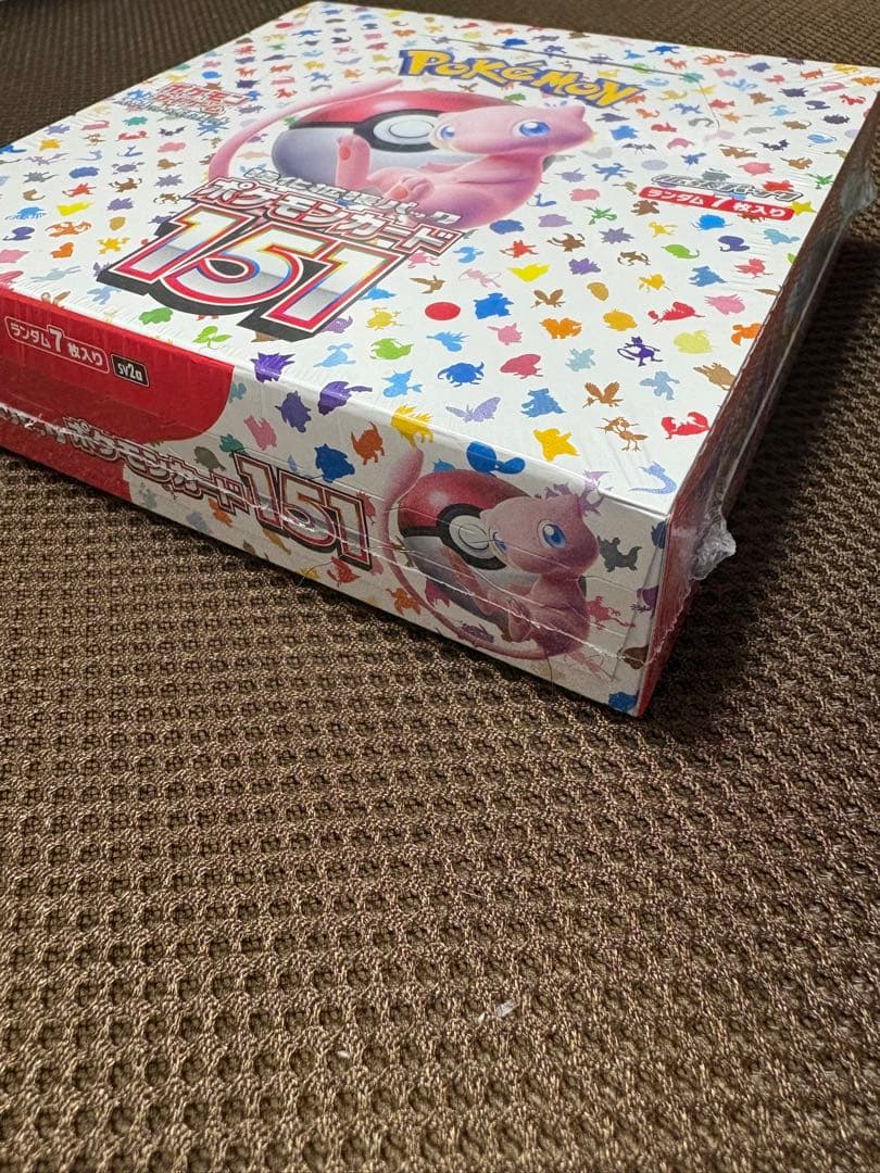 ポケモンカード151 ボックス　シュリンク付き　未開封