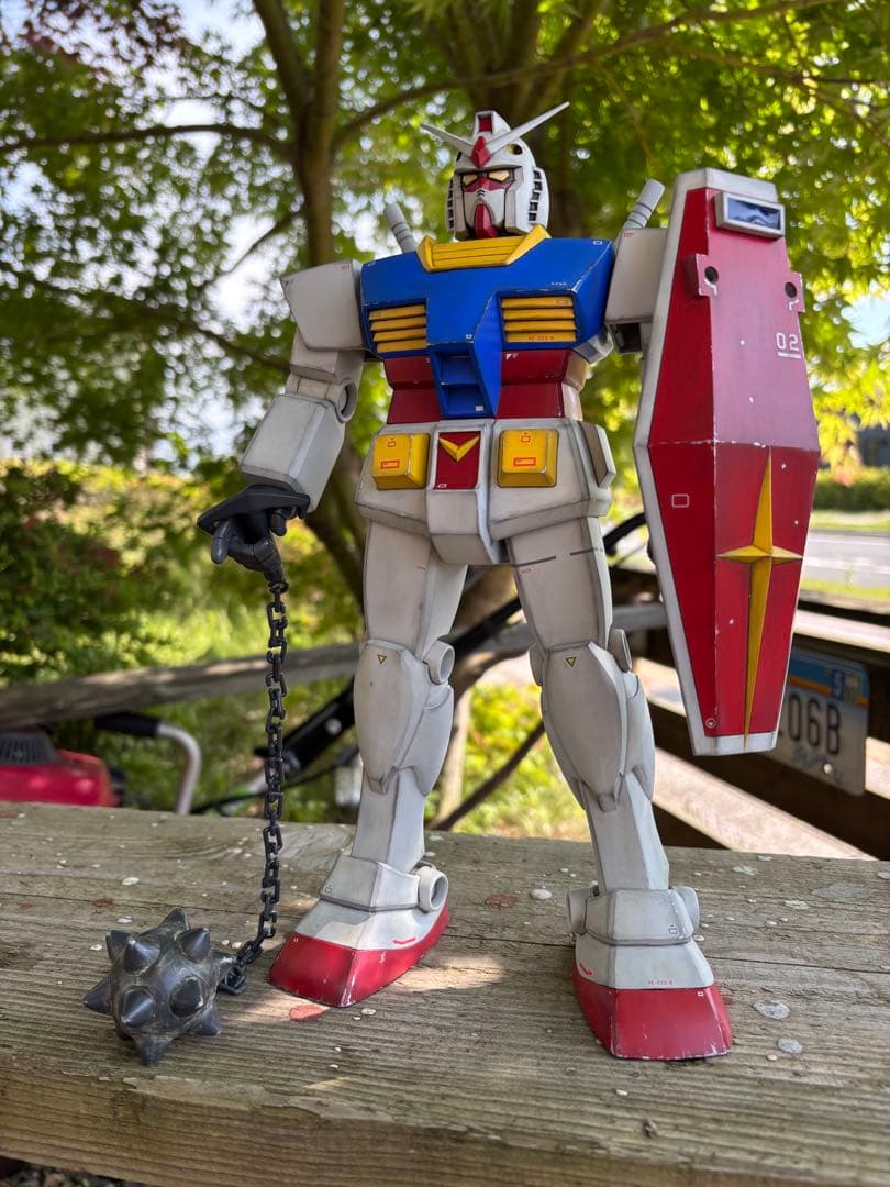 ガンダム 1/60可動式モデル