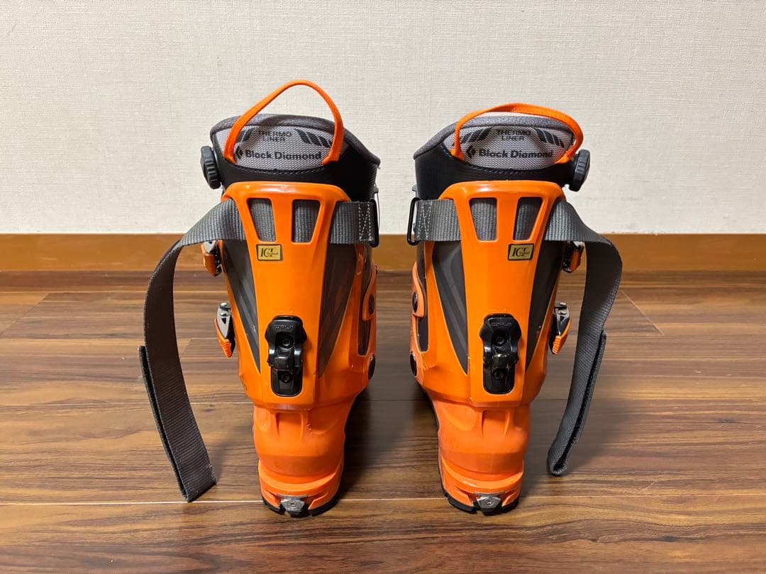  スキー用ブーツ オレンジ/グレー