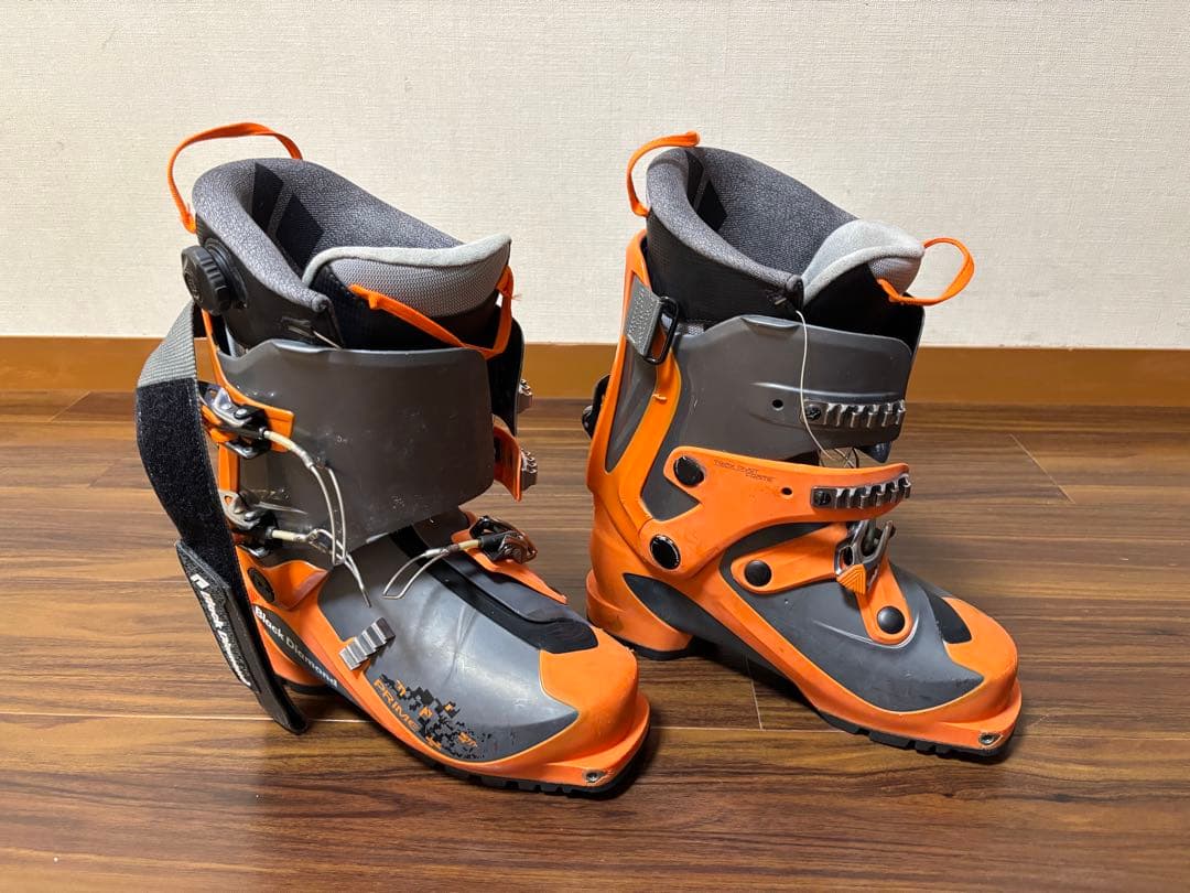  スキー用ブーツ オレンジ/グレー