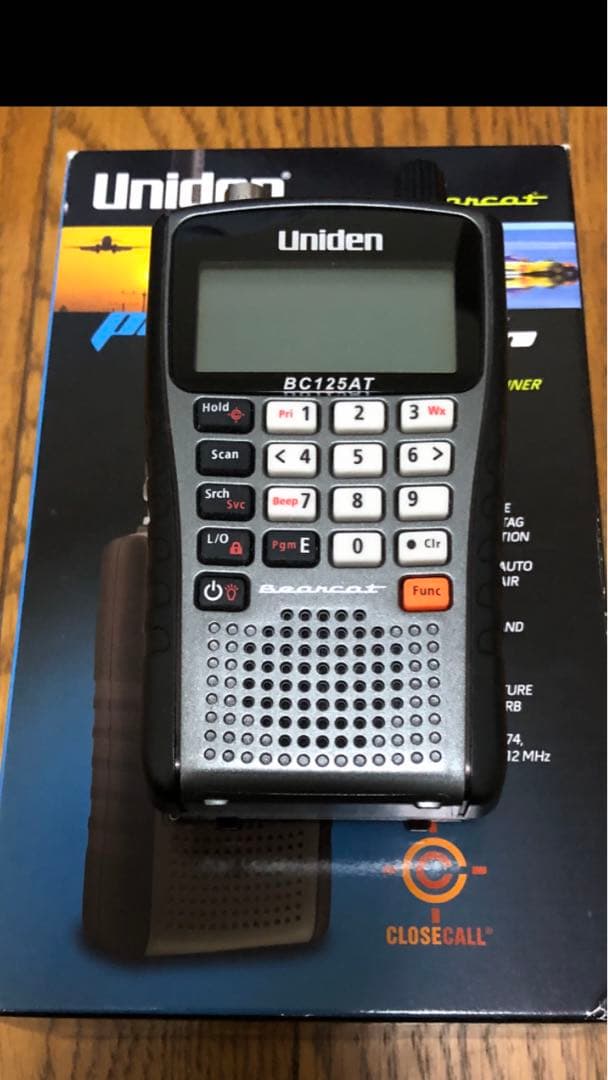 Uniden(ユニデン)America北米仕様BC125ATスキャナー受信機