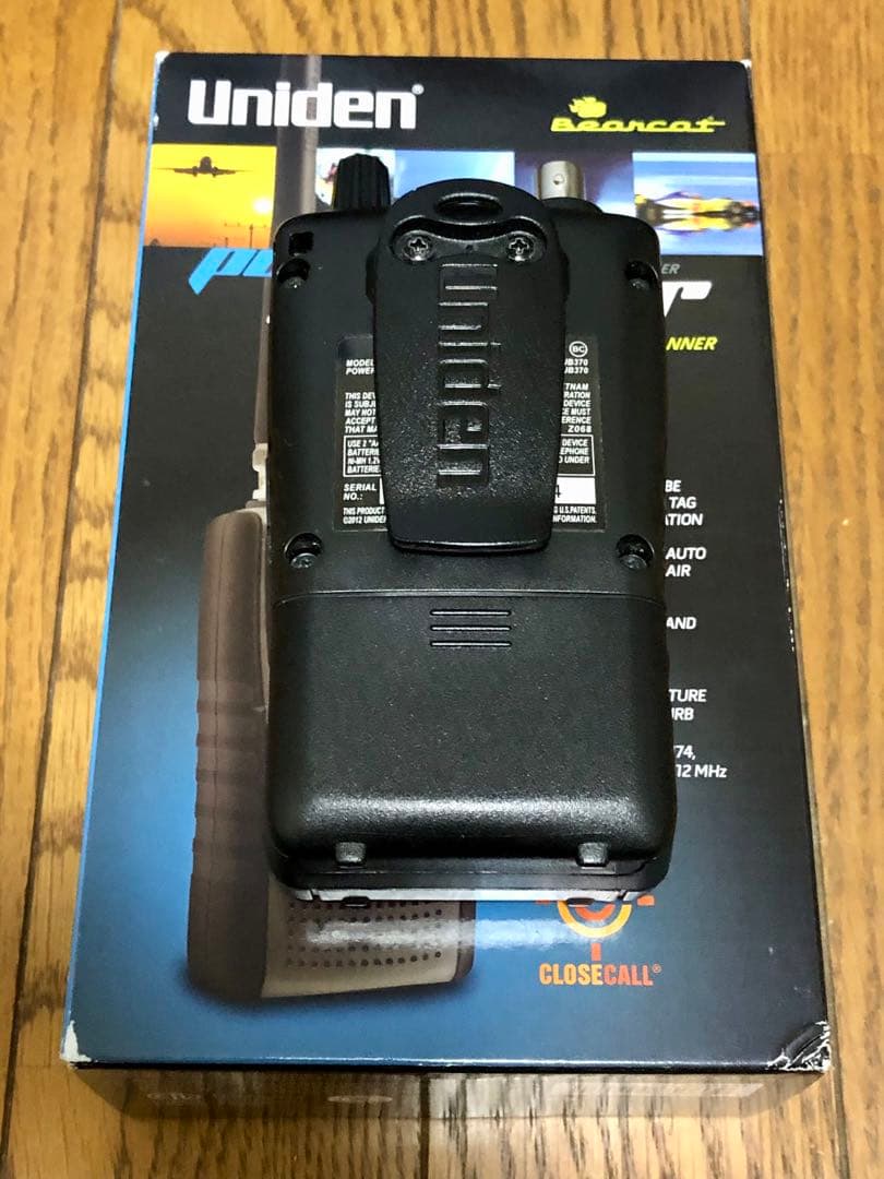 Uniden(ユニデン)America北米仕様BC125ATスキャナー受信機