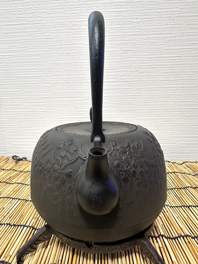 未使用品　南部及精鋳造所(鳳文堂)造　１５型　桜　ローズマリー♪様　売約済み