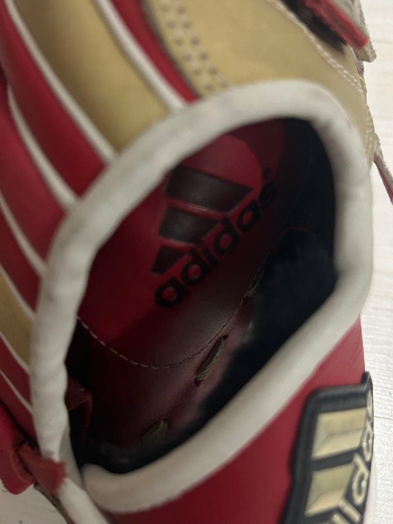 【現状品】アディダス 軟式 グローブ KQ494