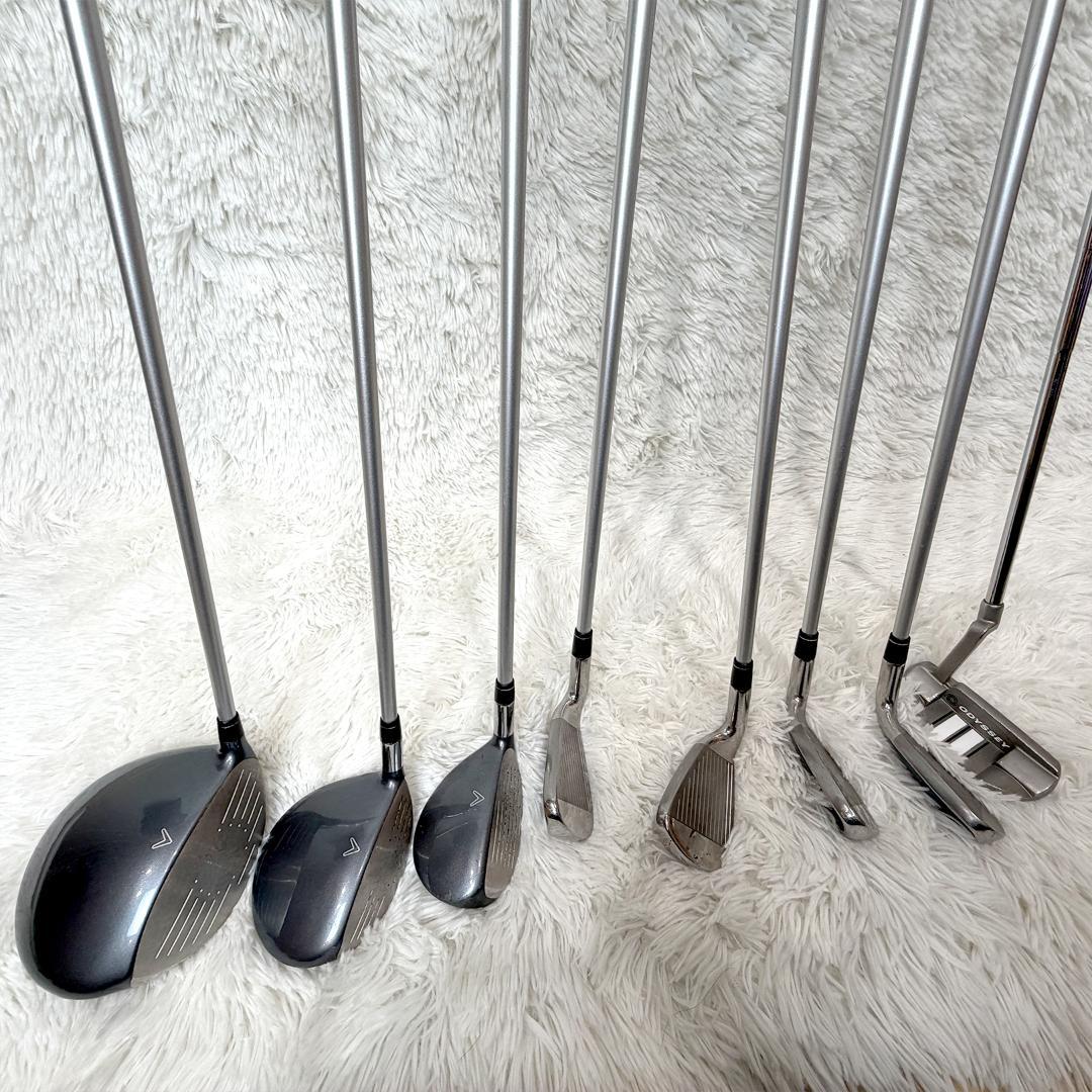 キャロウェイ レディース 8本セット バッグ付 ソレイル オデッセイ L