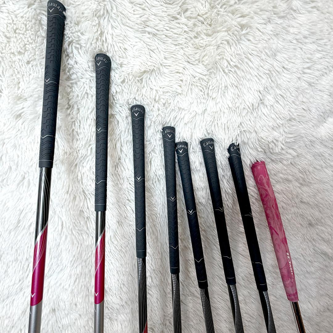 キャロウェイ レディース 8本セット バッグ付 ソレイル オデッセイ L