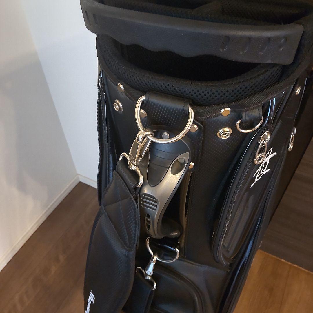 マンシングウェア ゴルフキャディバッグ9.5型/パターカバーおまけ付き