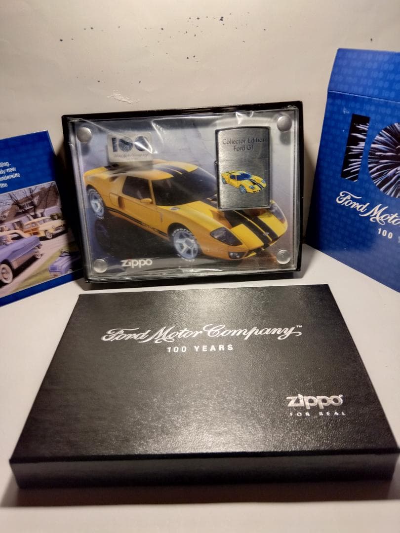 ZIPPO　ジッポー　限定　フォード　１００周年　　　　　　フォードＧＴ　未使用