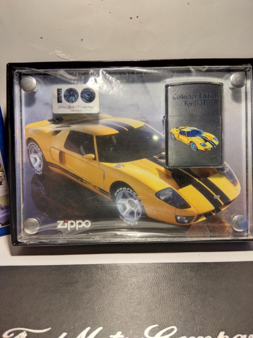 ZIPPO　ジッポー　限定　フォード　１００周年　　　　　　フォードＧＴ　未使用