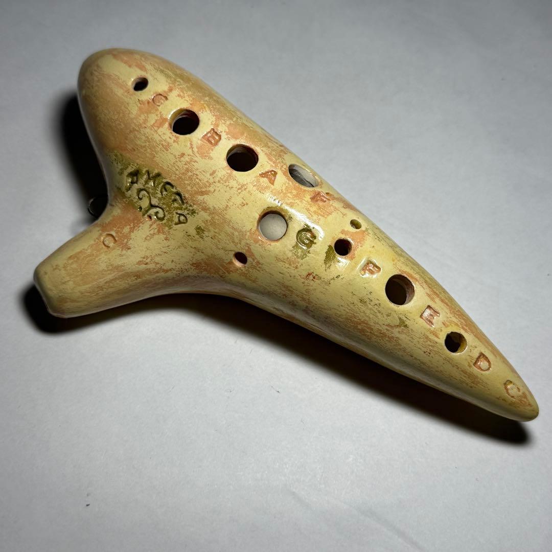 ◆ アケタオカリーナT-5C/RT-5C（コルネッタ）アルトC調 ケース付き◆