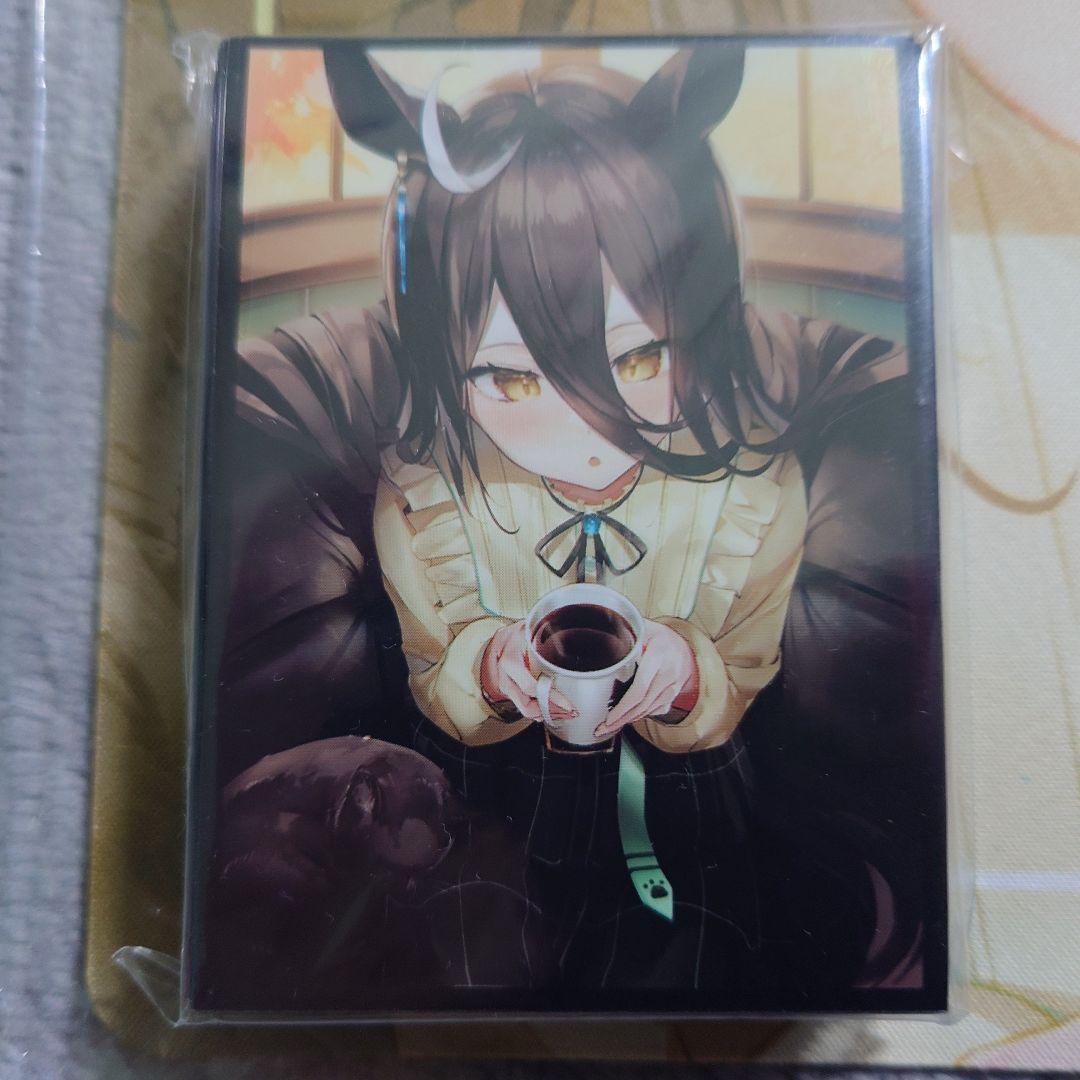 α2 ウマ娘 コーヒー&カップ&寛ぐ マンハッタンカフェ スリーブ&プレイマット