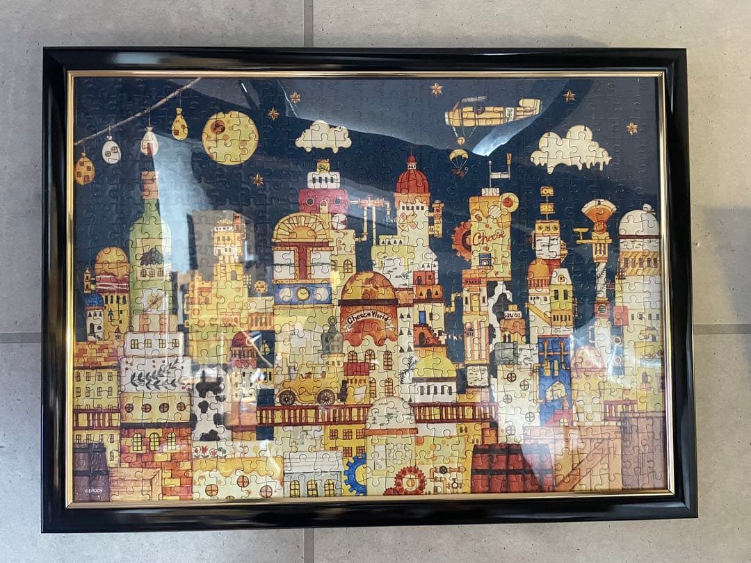 西村典子 ジグソーパズル完成品 パネル付