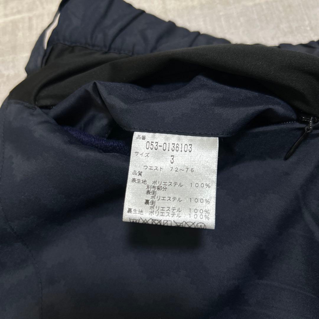 パーリーゲイツ★撥水★裏毛裏地★ウエストゴムパンツ 【メンズ サイズ3（S）】