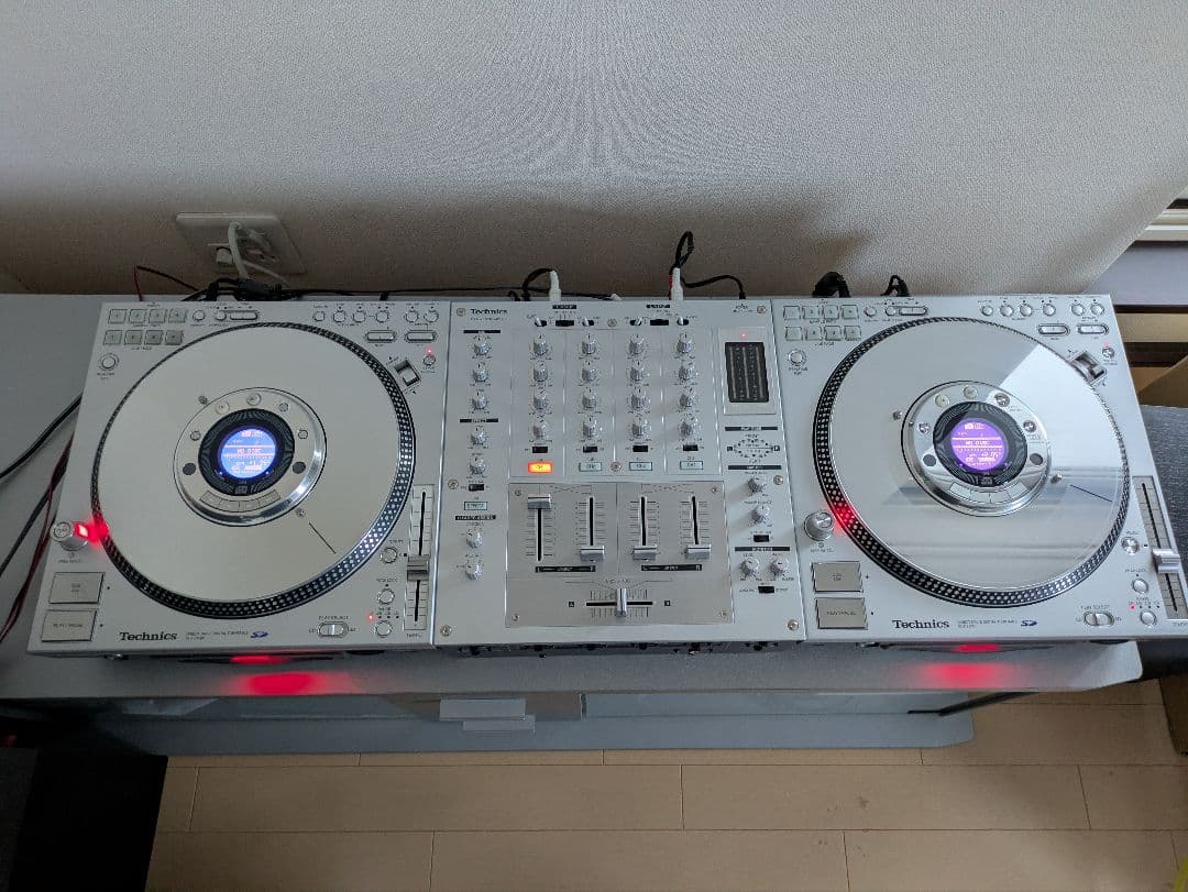 （美品）テクニクス SL-DZ1200 ×2 & SH-MZ1200 DJセット