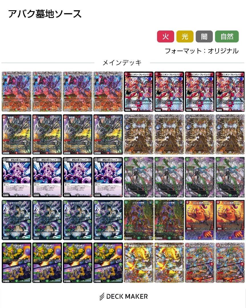 アバク墓地ソース（3重スリーブ付き）+調整パーツ