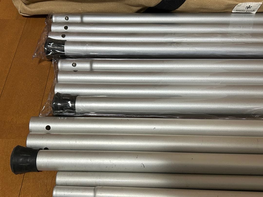 スノーピーク ウイングポールいろいろ＋収納ケースセット