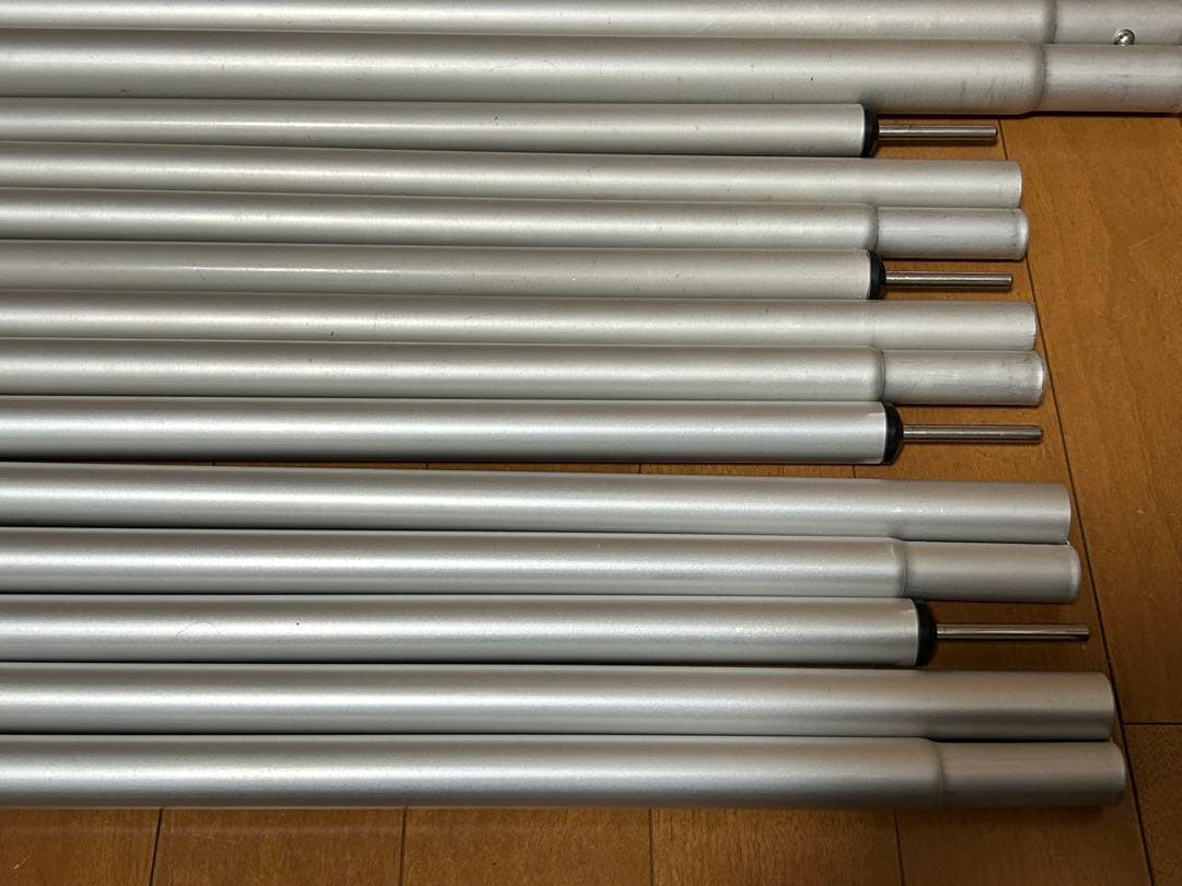 スノーピーク ウイングポールいろいろ＋収納ケースセット