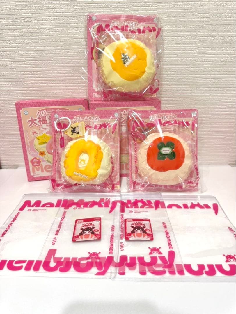 mellojoy大福　パイナップル　マンゴー　柿