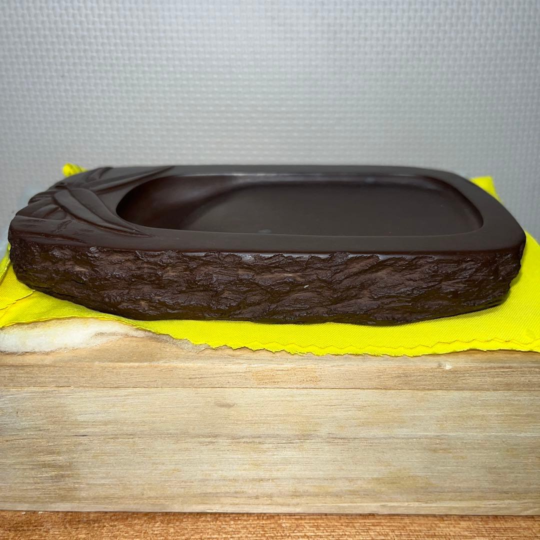 ⭕️赤間硯　木村玉池堂　木村華泉　若竹研　美品　女性向き作品