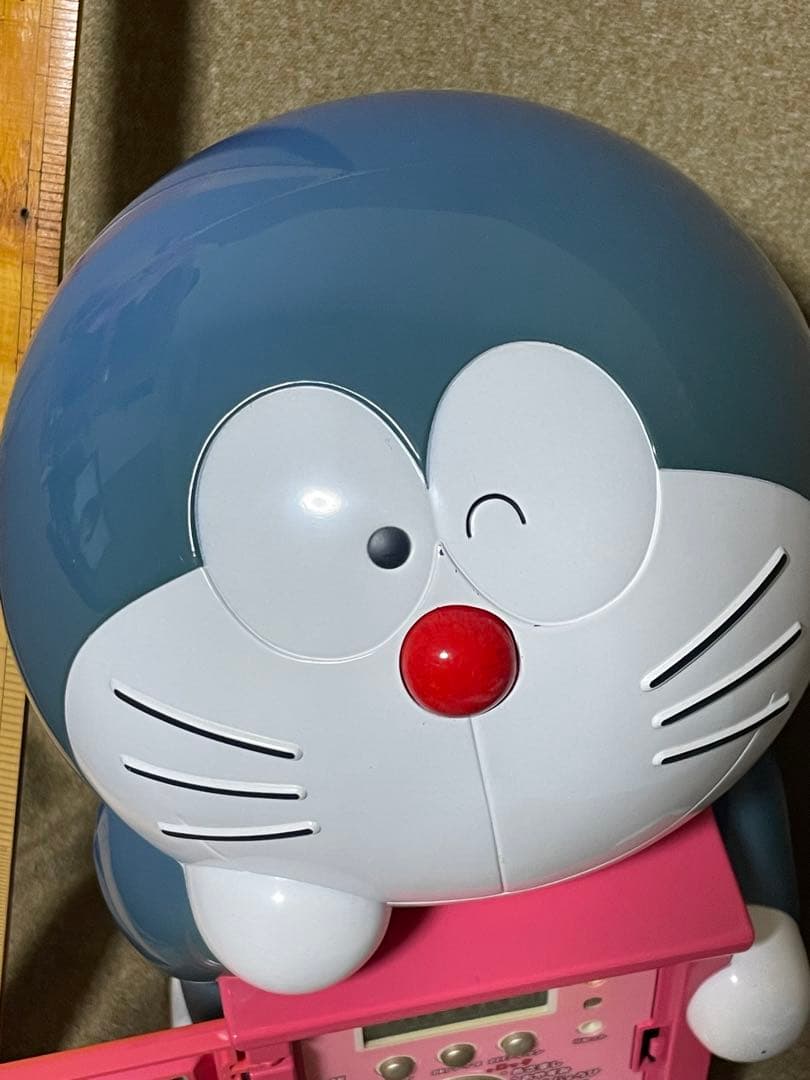 大山のぶ代　ドラえもん　目覚まし時計　音声時報クロック　どこでもドア　入手困難