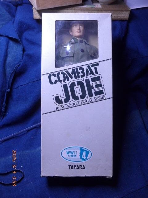 貴重なタカラのコンバットジョー　ドイツ陸軍将校／No.４　元箱つき
