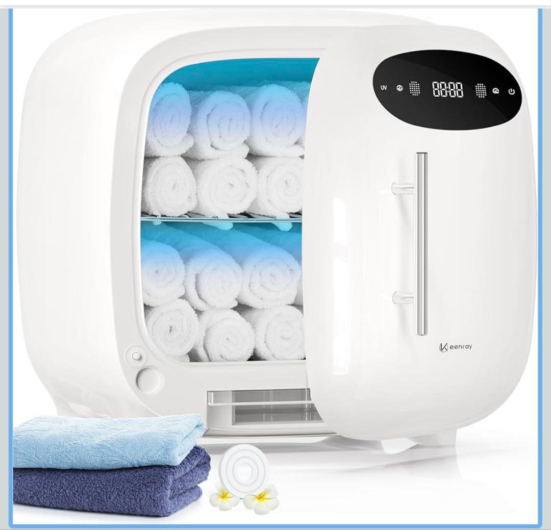 新品未使用品✨ Keenray ホットタオルウォーマーキャビネット 13L