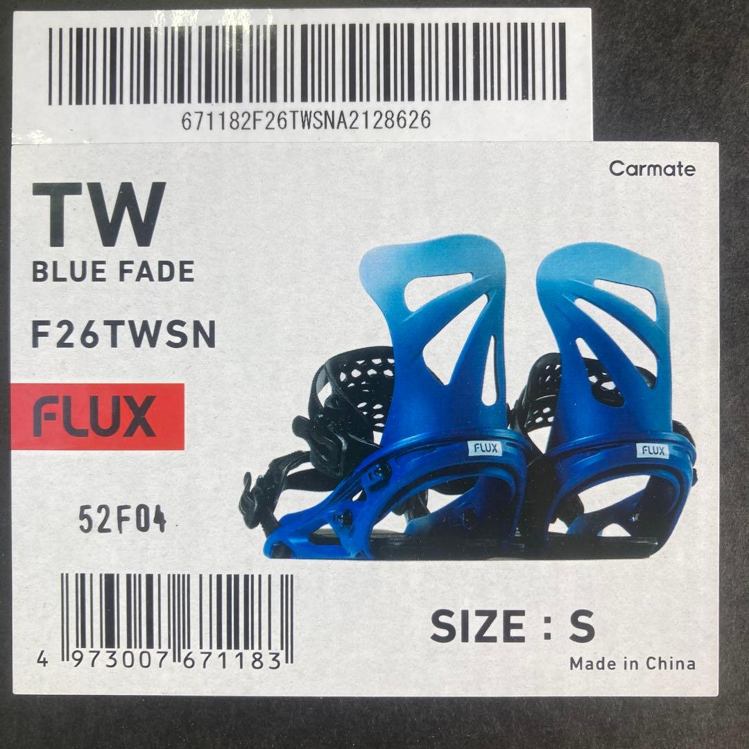 FLUX TW ビンディング Sサイズ ブルーフェード