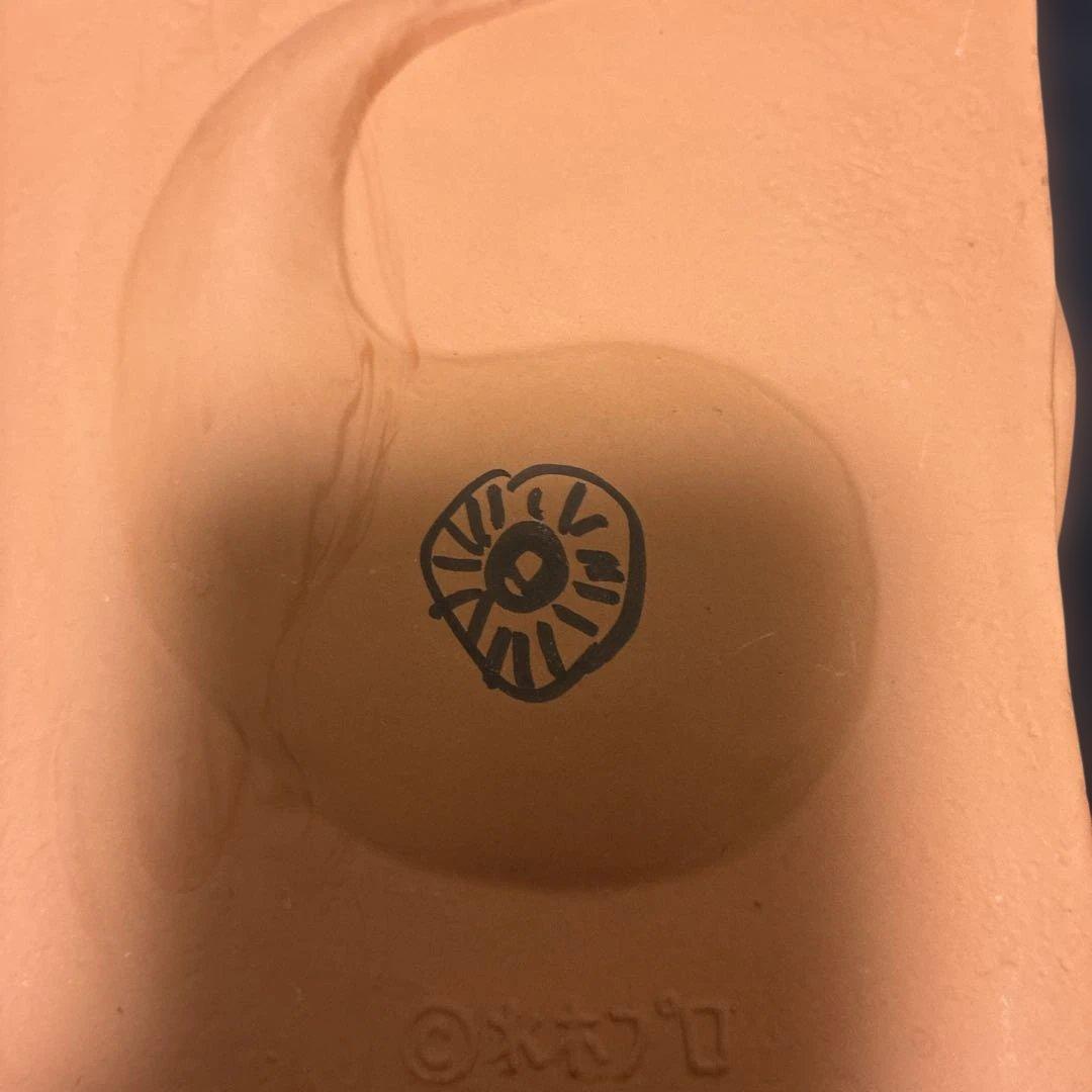 陶器製フィギュア アーティストサイン入り