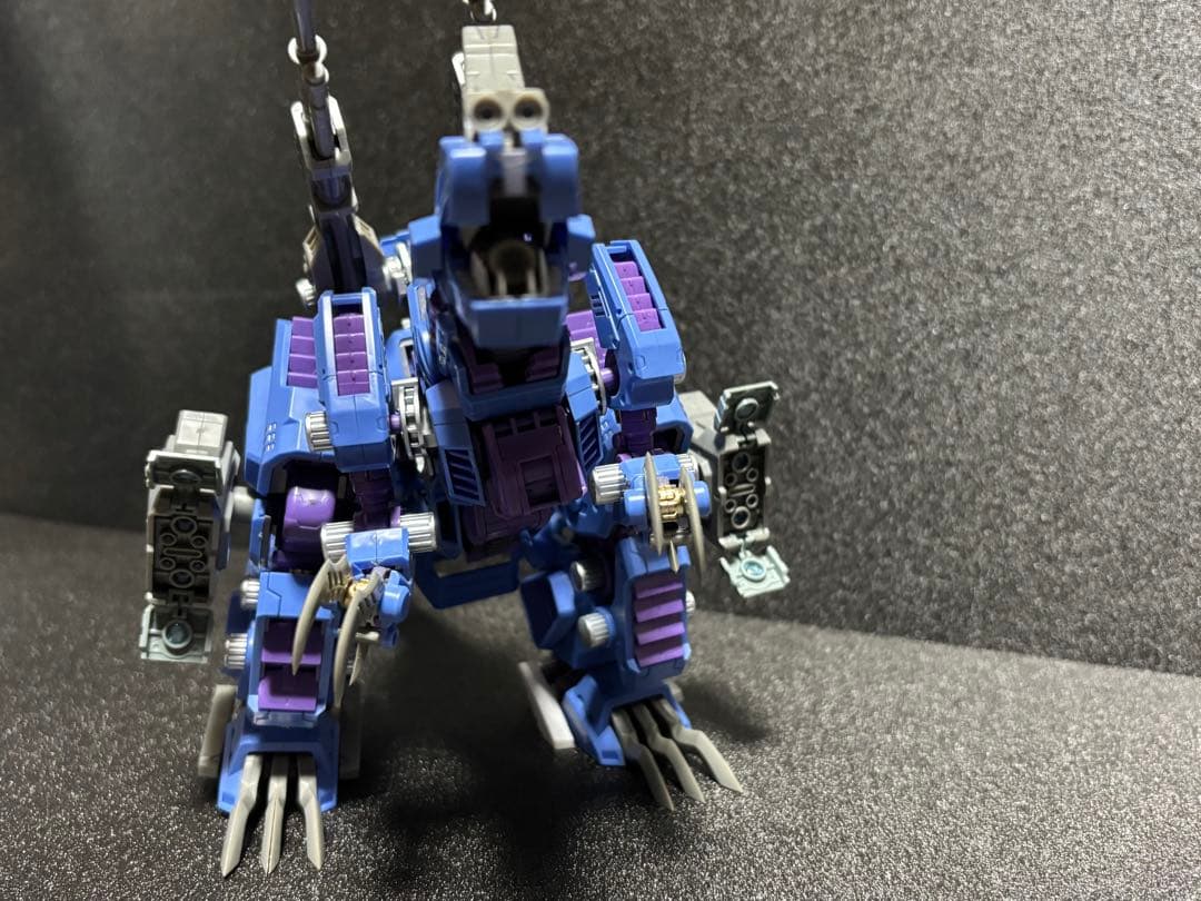 【組み立て済】HMM ゾイド サイコジェノザウラー　ジャンク