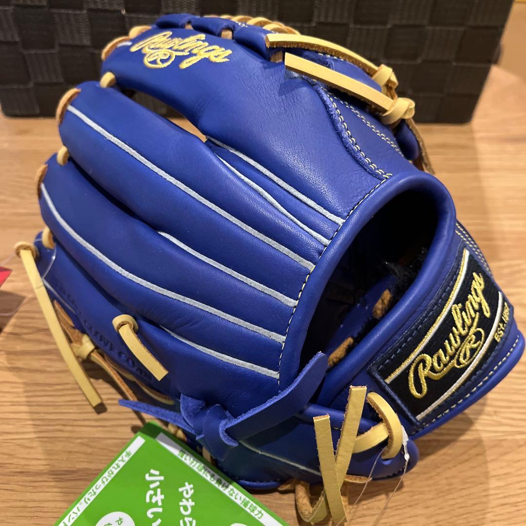 新品 値下げ中軟式少年用ローリングスJr.ハイパーテックR9N6L1 インディゴ